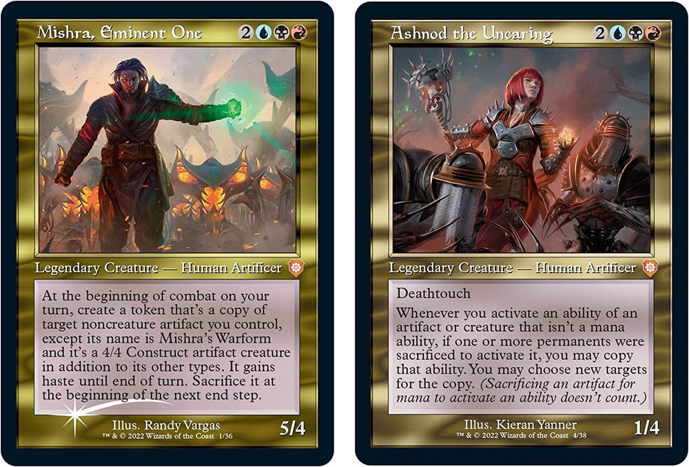 MTG Brothers War Commander Deck Mishra's Burnished Banner