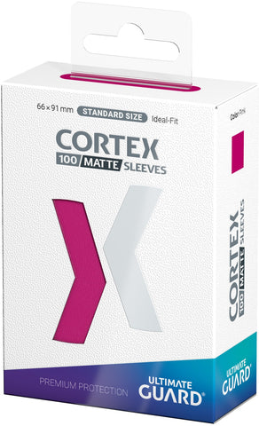 UG SLEEVES CORTEX STANDARD MATTE PINK  100CT