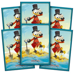 DISNEY LORCANA CARD SLEEVE SET 3 SCROOGE