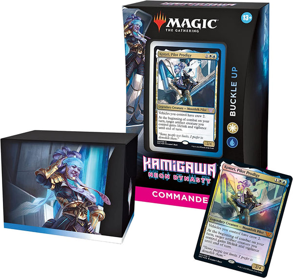 MTG Kamigawa Neon Dynasty Commander Deck Buckle Up