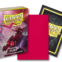DRAGON SHIELD SLEEVES DUAL JAPANESE MATTE FURY