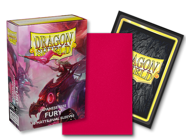 DRAGON SHIELD SLEEVES DUAL JAPANESE MATTE FURY