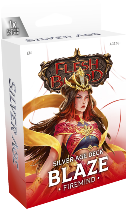 FLESH AND BLOOD SILVER AGE DECK CHAPTER 3 - BLAZE FIREMIND [2026-06-05]
