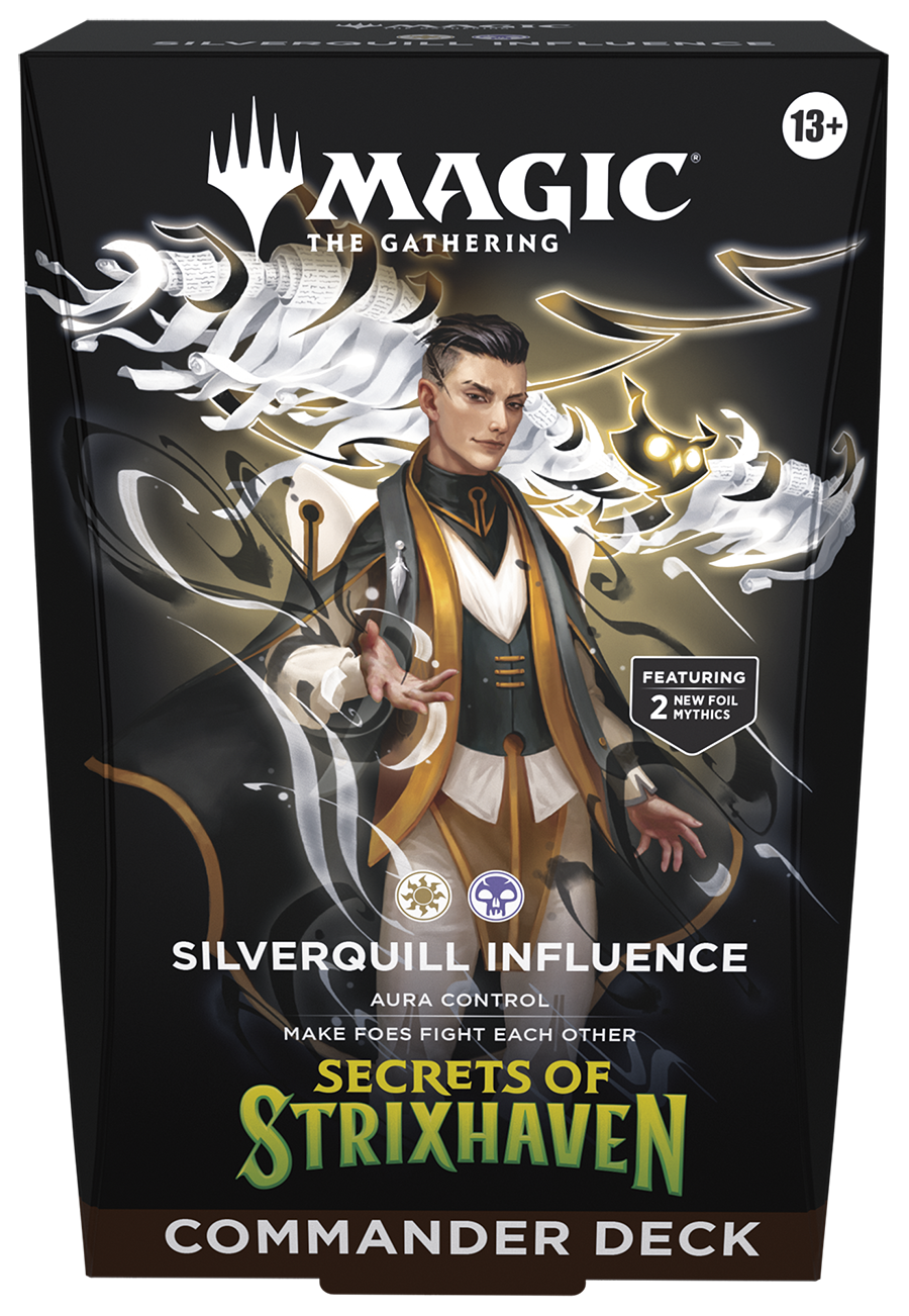 MTG SECRETS OF STRIXHAVEN COMMANDER: SILVERQUILL INFLUENCE
