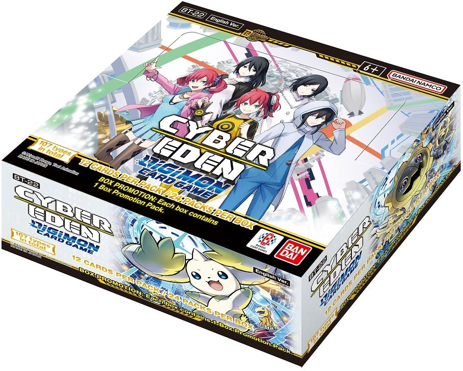 DIGIMON CG BT22 CYBER EDEN BOOSTER