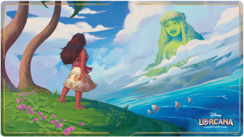 DISNEY LORCANA PLAYMAT SET 3 MOAN ANNA
