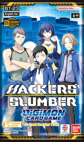 DIGIMON CG BT-23 HACKERS' SLUMBER PACK