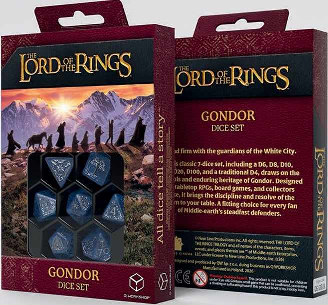 LORD OF THE RINGS GONDOR DICE SET  [2026-07-22]