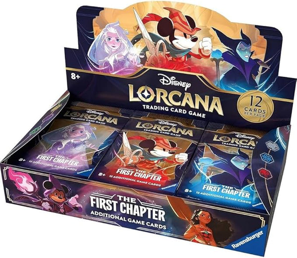DISNEY LORCANA THE FIRST CHAPTER BOOSTER BOX