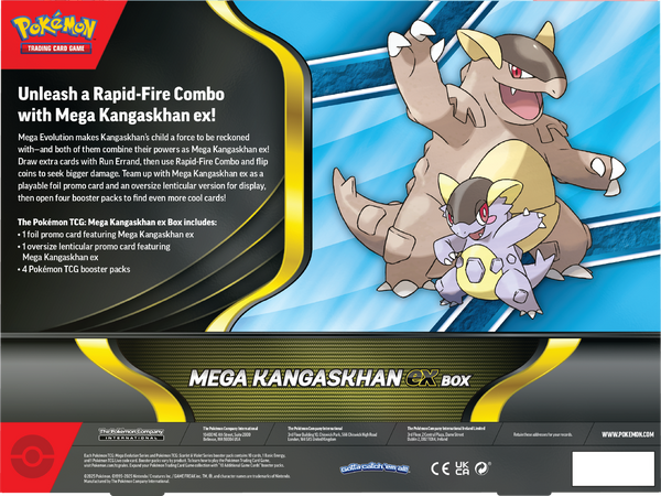 POKEMON MEGA KANGASKHAN EX BOX