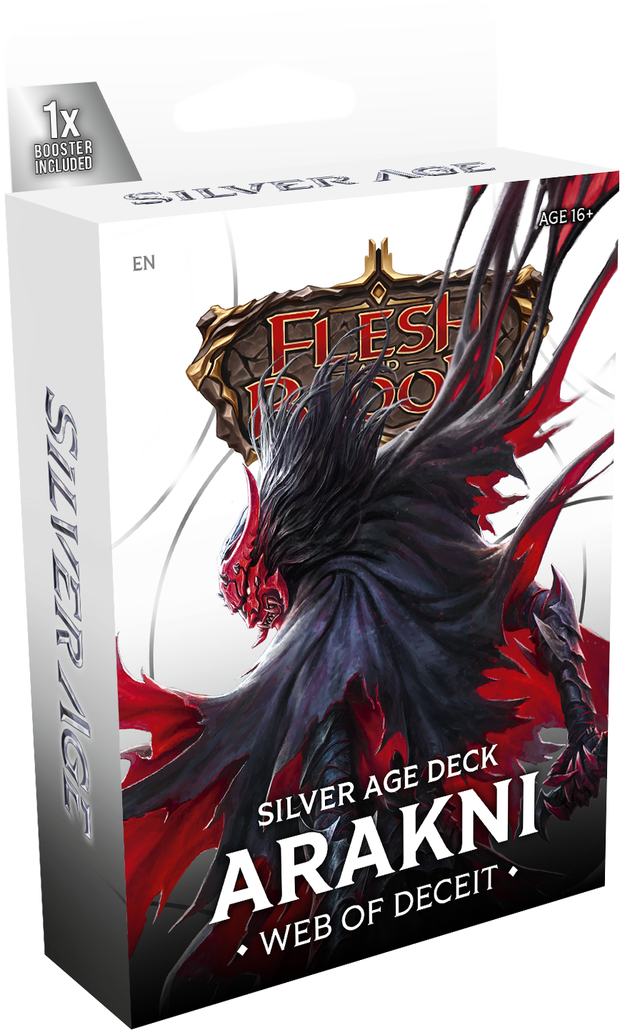 Silver Age Starter Deck Arakni, Web of Deceit (Chaos Assassin)