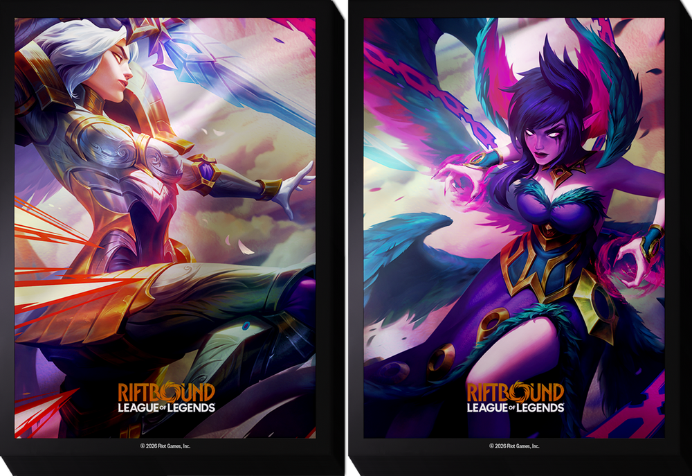 RIFTBOUND LEAGUE OF LEGENDS TCG VENDETTA ART SLEEVES #4 100CT [2026-07-31]