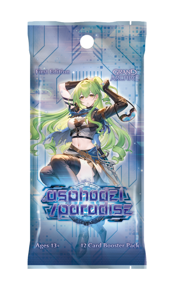 GRAND ARCHIVE TCG ASPHODEL/PARADISE 1ST ED PACK