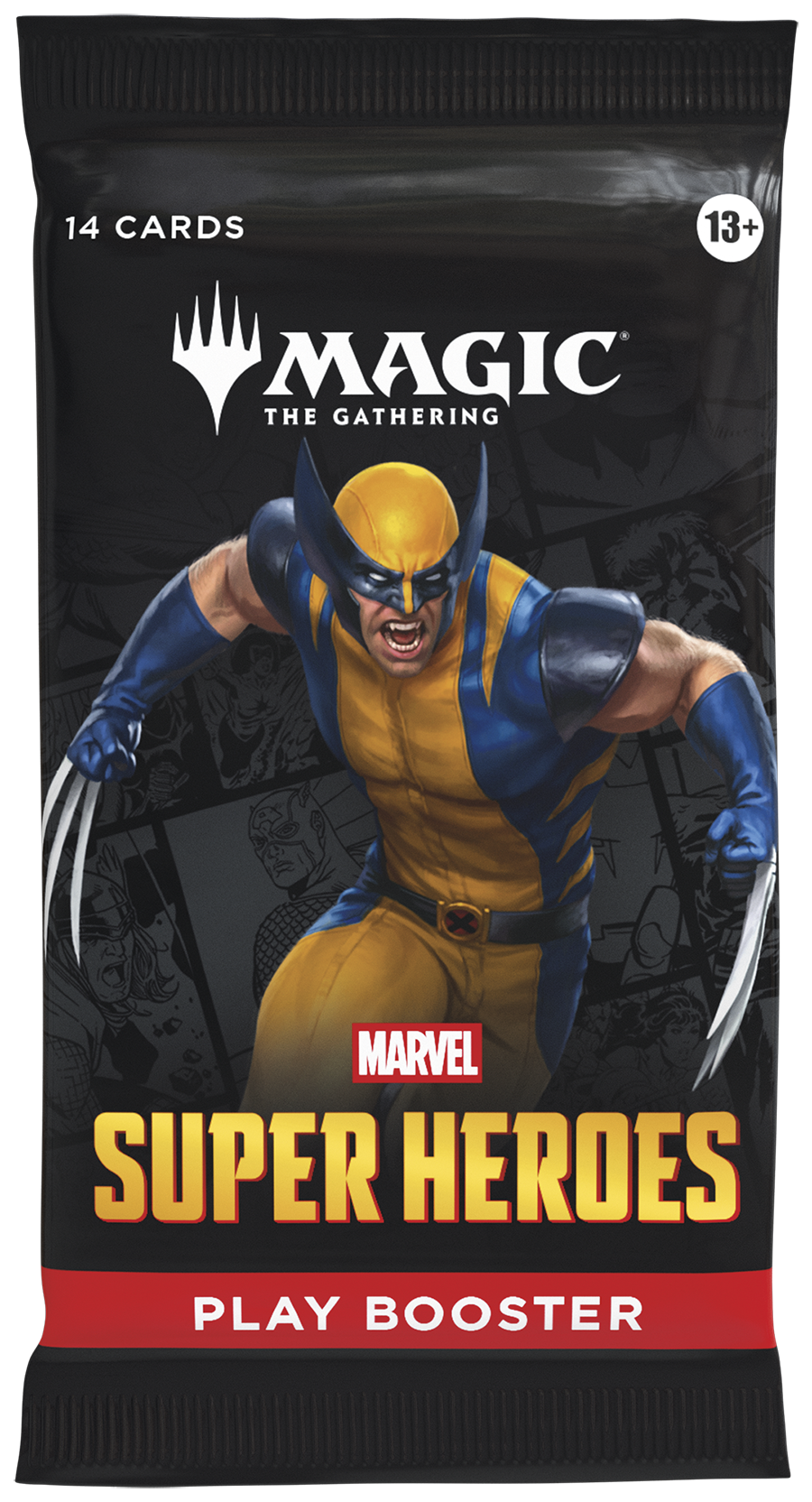 SLEEVED MTG MARVEL SUPER HEROES PLAY BOOSTER [2026-06-26]