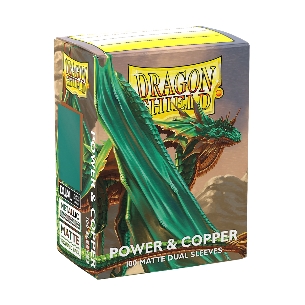 DRAGON SHIELD SLEEVES DUAL MATTE POWER AND COPPER 100CT [2026-06-26]