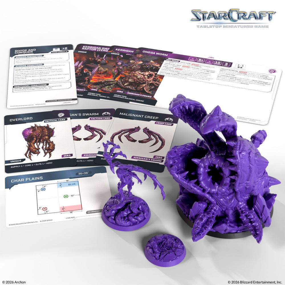 STARCRAFT ZERG KERRIGAN AND OMEGA WORM STARCRAFT [2026-05-30]