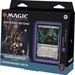 MTG Universes Beyond: Warhammer 40K Commander Necron Dynasties