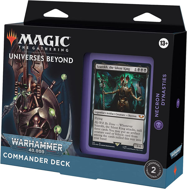 MTG Universes Beyond: Warhammer 40K Commander Necron Dynasties