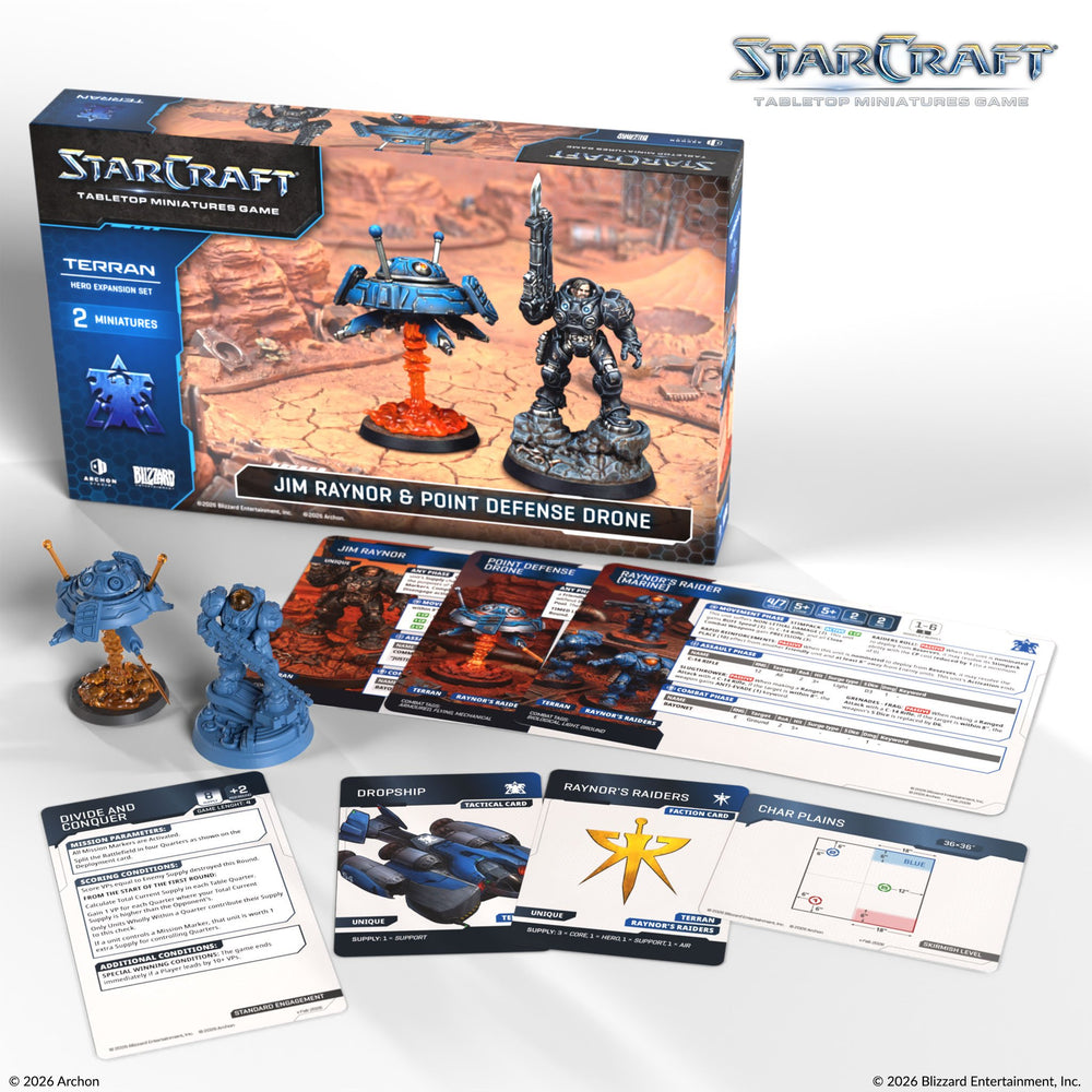 STARCRAFT TERRAN JIM RAYNOR AND POINT DEFENSE DRONE STARCRAFT [2026-05-30]