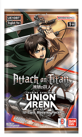 UNION ARENA ATTACK ON TITAN BOOSTER PACK