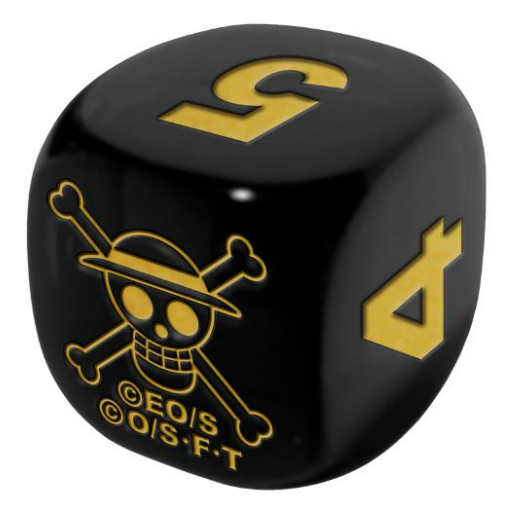 ONE PIECE CG DICE AND DICE CASE