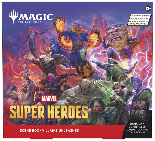 MTG MARVEL SUPER HEROES SCENE BOX - VILLIANS UNLEASHED [2026-06-26]