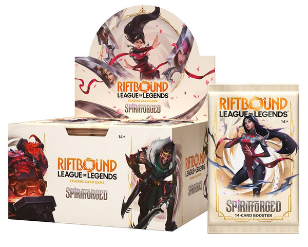 RIFTBOUND LEAGUE OF LEGENDS TCG SPIRITFORGED BOOSTER BOX