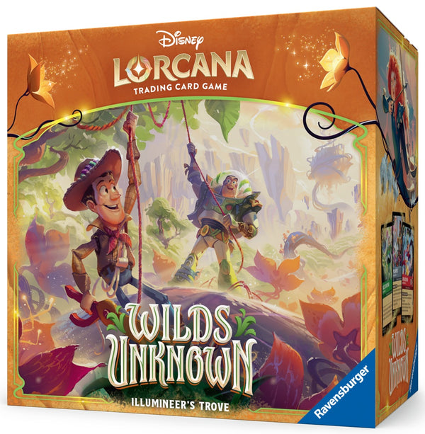 DISNEY LORCANA SET 12 WILDS UNKNOWN ILLUMINEER'S TROVE