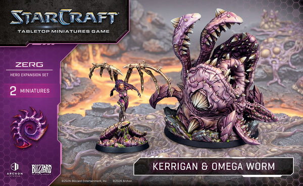 STARCRAFT ZERG KERRIGAN AND OMEGA WORM STARCRAFT [2026-05-30]