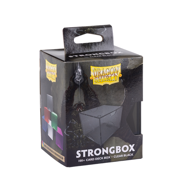 DRAGON SHIELD STRONGBOX CLEAR BLACK