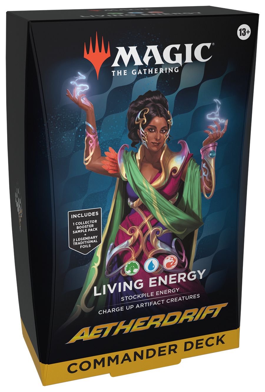 MTG Aetherdrift Commander Deck Living Energy