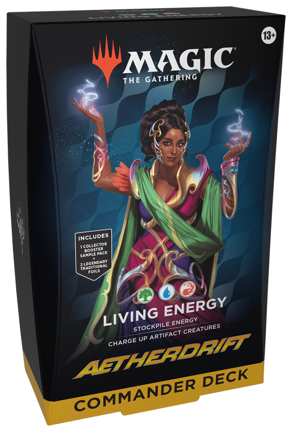 MTG Aetherdrift Commander Deck Living Energy