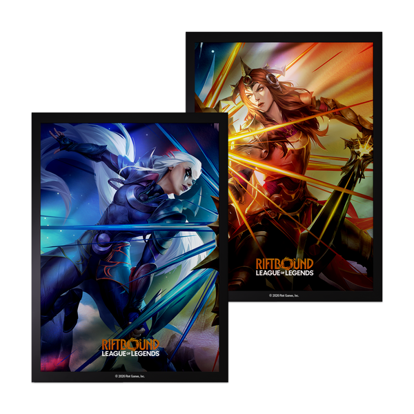 RIFTBOUND LEAGUE OF LEGENDS TCG VENDETTA ART SLEEVES #3 100CT