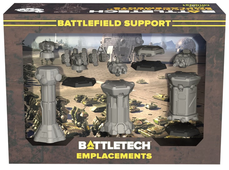 BATTLETECH BATTLEFIELD SUPPORT EMPLACEMENTS