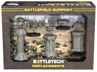 BATTLETECH BATTLEFIELD SUPPORT EMPLACEMENTS