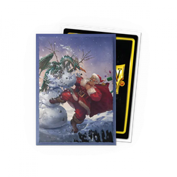 DRAGON SHIELD SLEEVES BRUSHED ART CHRISTMAS 2025 100CT