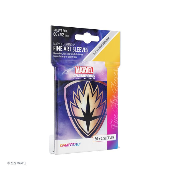 Marvel Champions Fine Art Sleeves:  Guardians Of The Galaxy Logo