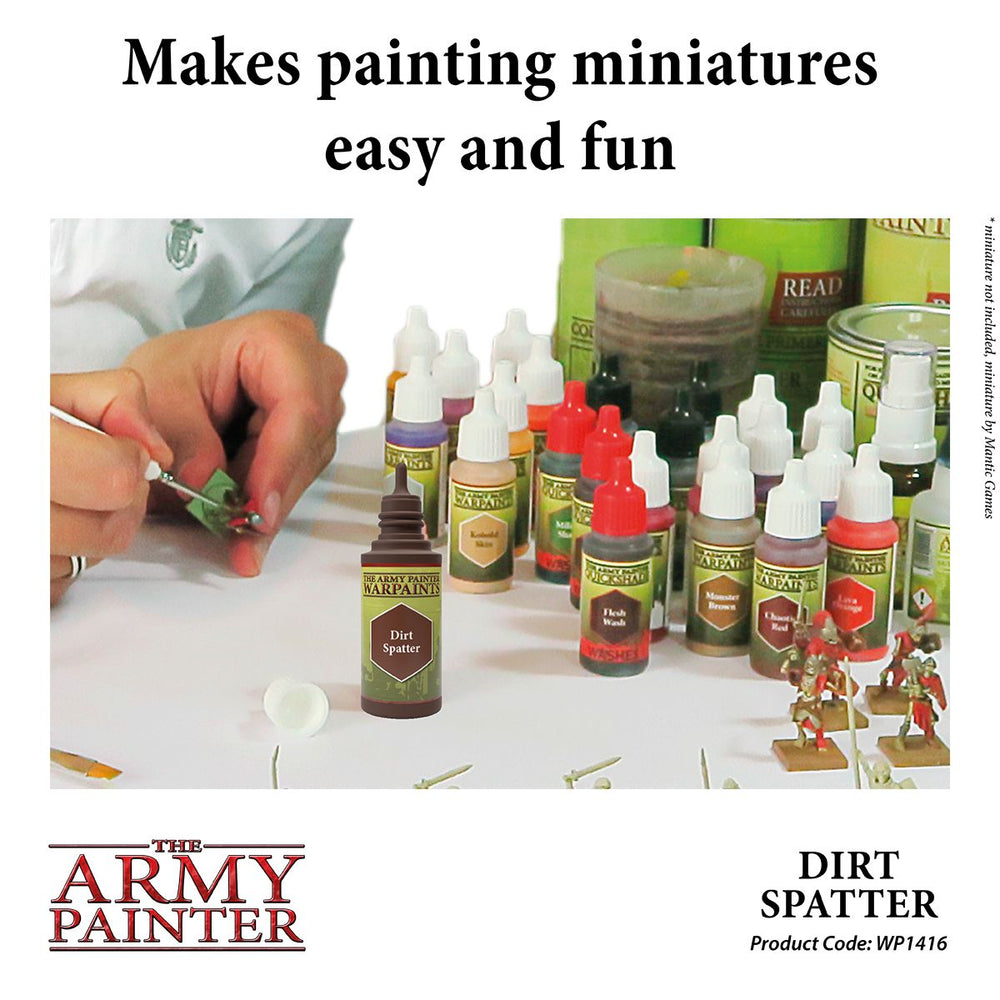 Army Warpaints Dirt Spatter