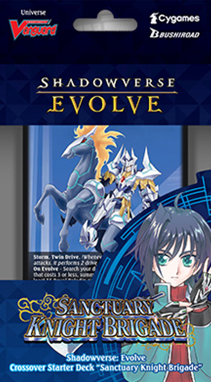 SHADOWVERSE: EVOLVE CROSSOVER STARTER SET SANCTUARY KNIGHT BRIGADE DECK