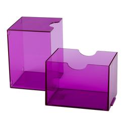 DRAGON SHIELD STRONGBOX CLEAR PURPLE