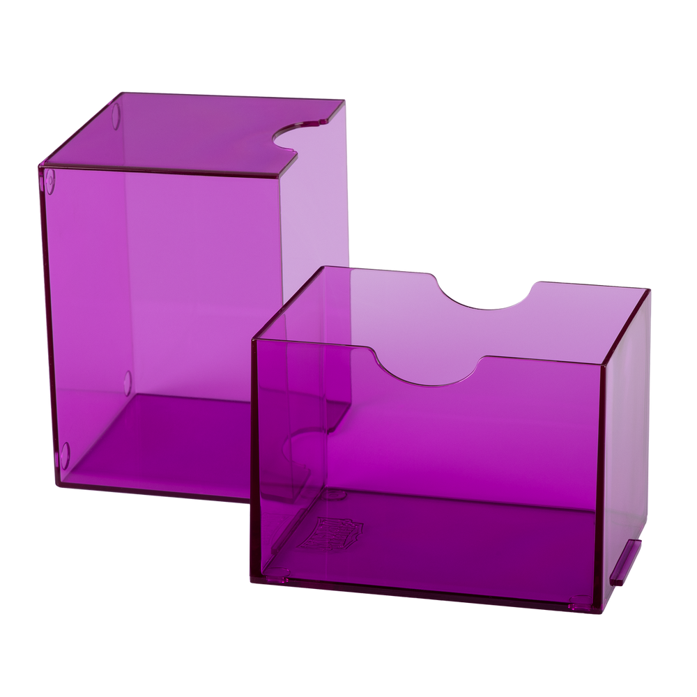 DRAGON SHIELD STRONGBOX CLEAR PURPLE