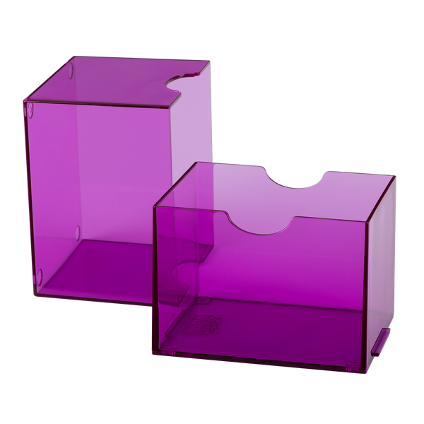 DRAGON SHIELD STRONGBOX CLEAR PURPLE