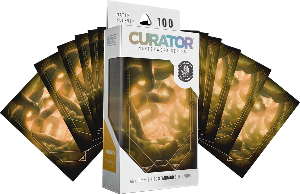 CURATOR SLEEVES MASTERPIECE SERIES SERGIO CHAVES 3: HALLOWED 100CT