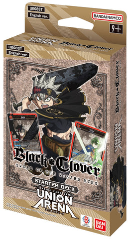 UNION ARENA BLACK CLOVER STARTER DECK SINGLE
