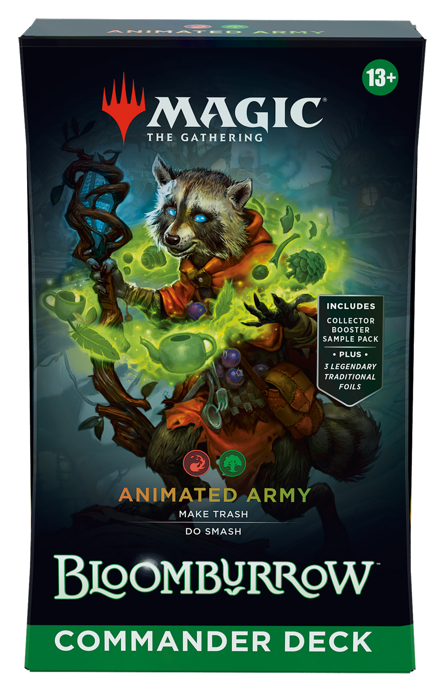 MTG Bloomburrow Commander Deck Animated Army