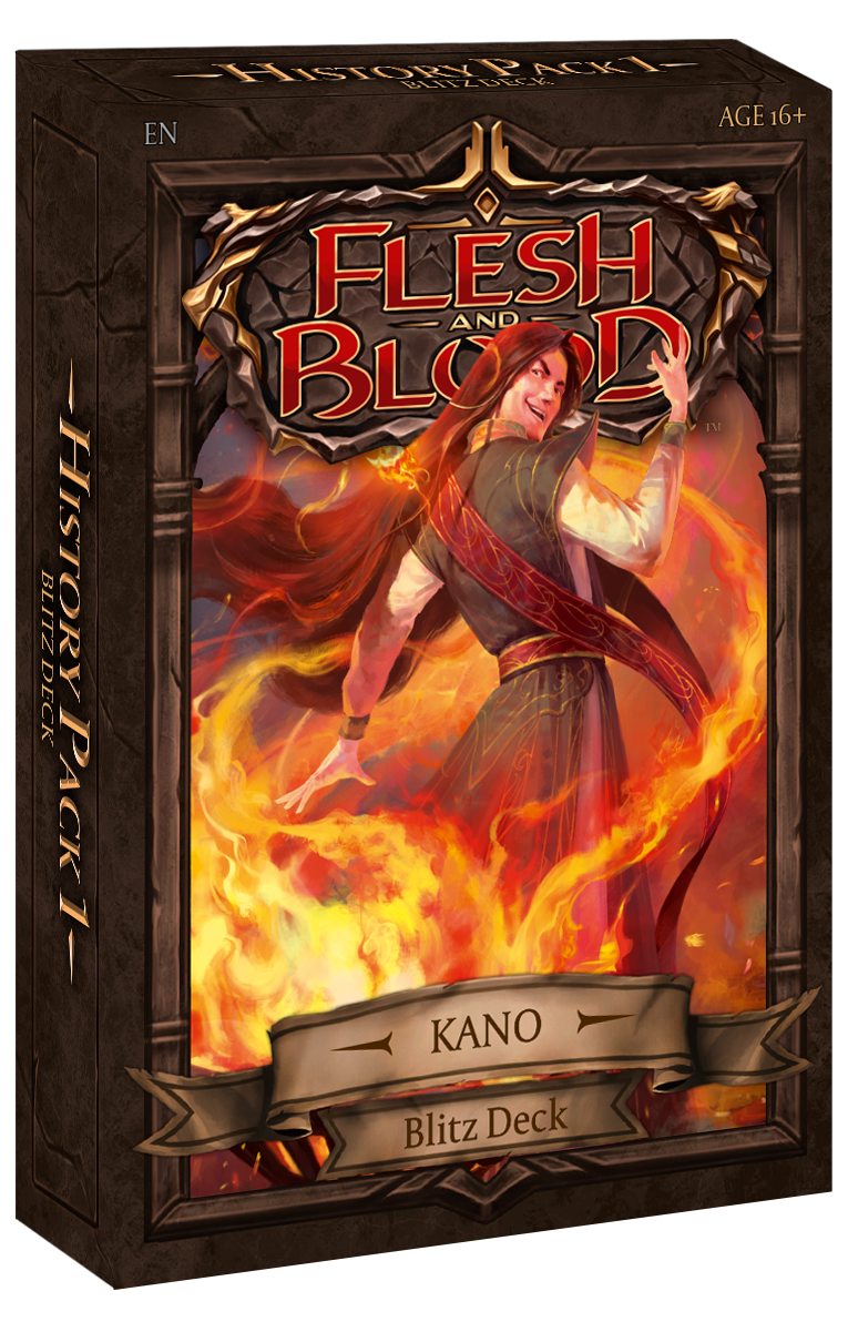 Flesh and Blood History Pack 1 Blitz Deck Kano