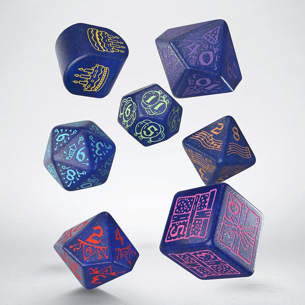 HAPPY BIRTHDAY DICE SET STREAMERS