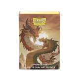 DRAGON SHIELD SLEEVES DUAL JAPANESE MATTE WOOD SNAKE 2025 60CT