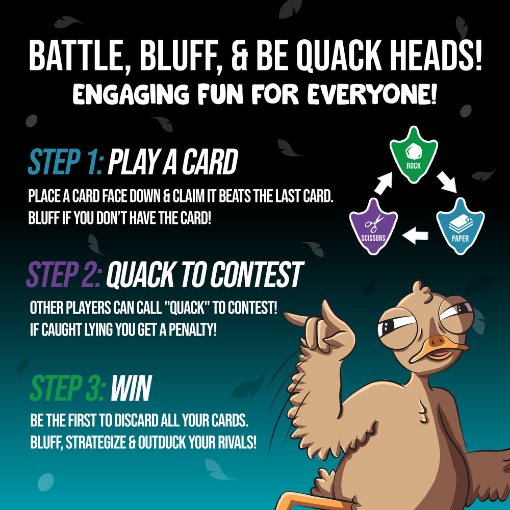 QUACK HEADS
