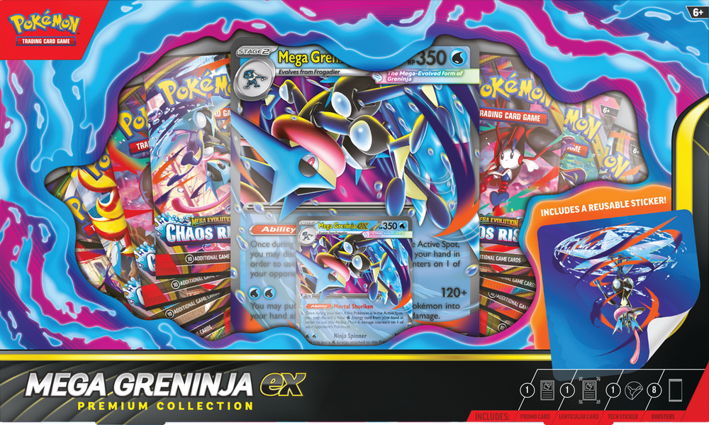 POKEMON MEGA GRENINJA EX PREMIUM
